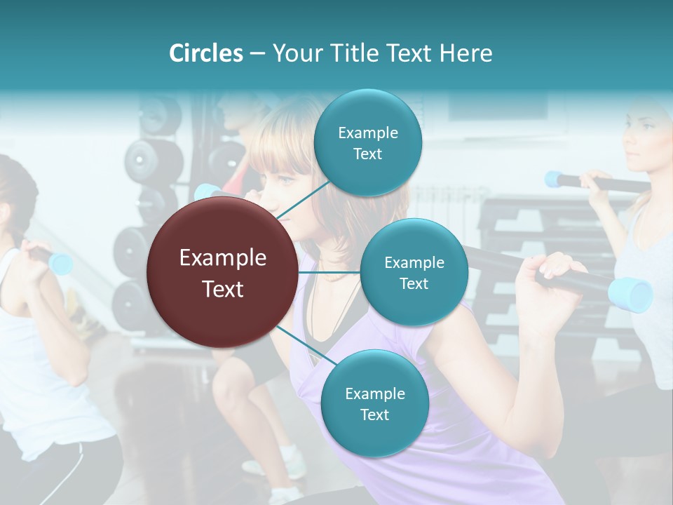 Fitness Effort People PowerPoint Template