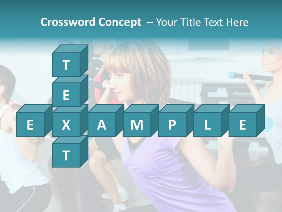 Fitness Effort People PowerPoint Template
