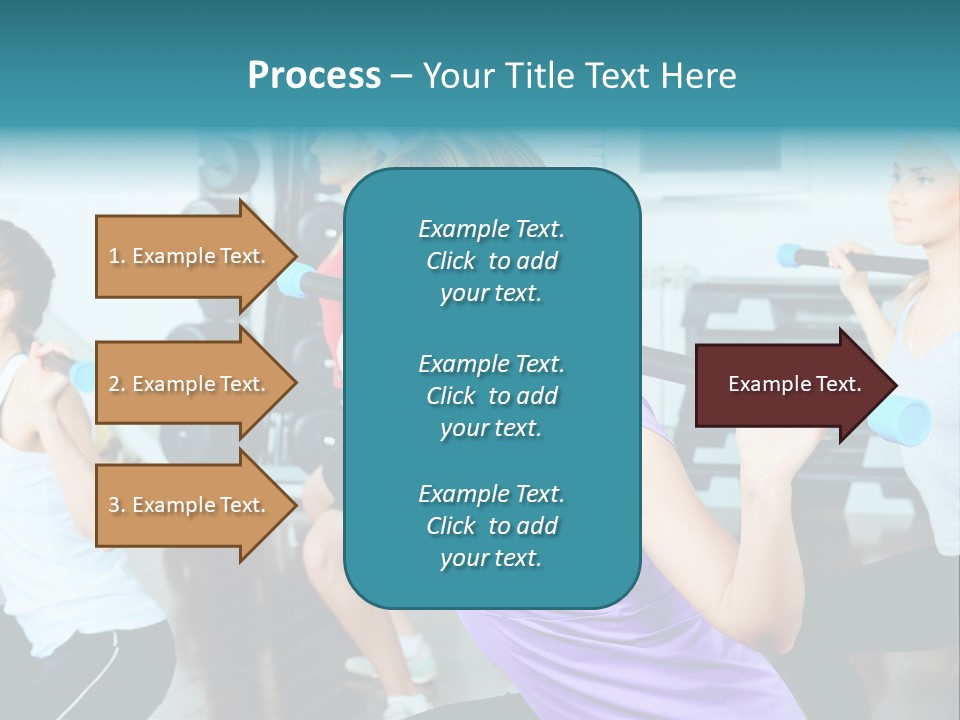 Fitness Effort People PowerPoint Template