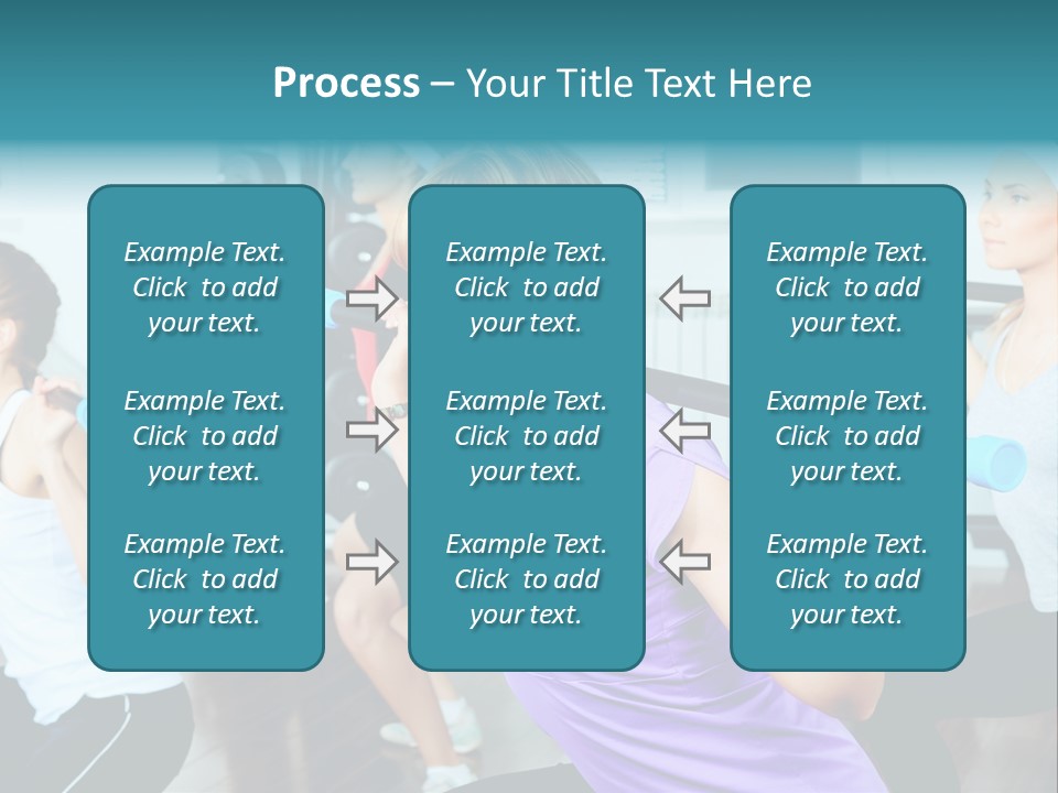 Fitness Effort People PowerPoint Template