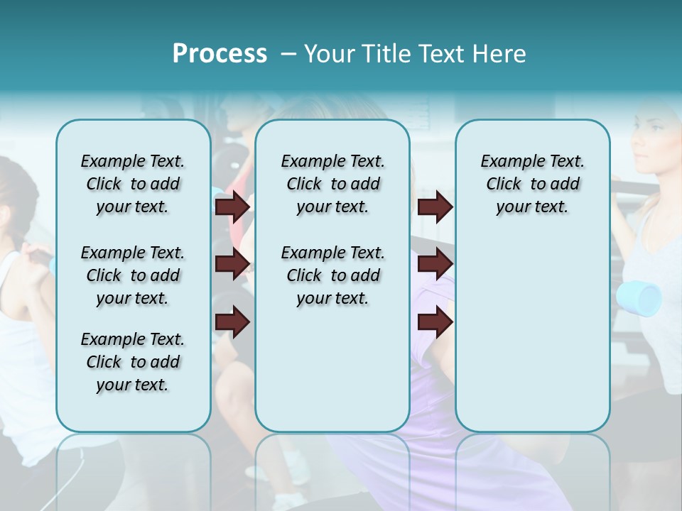 Fitness Effort People PowerPoint Template