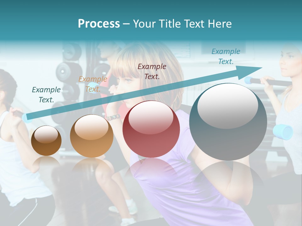 Fitness Effort People PowerPoint Template