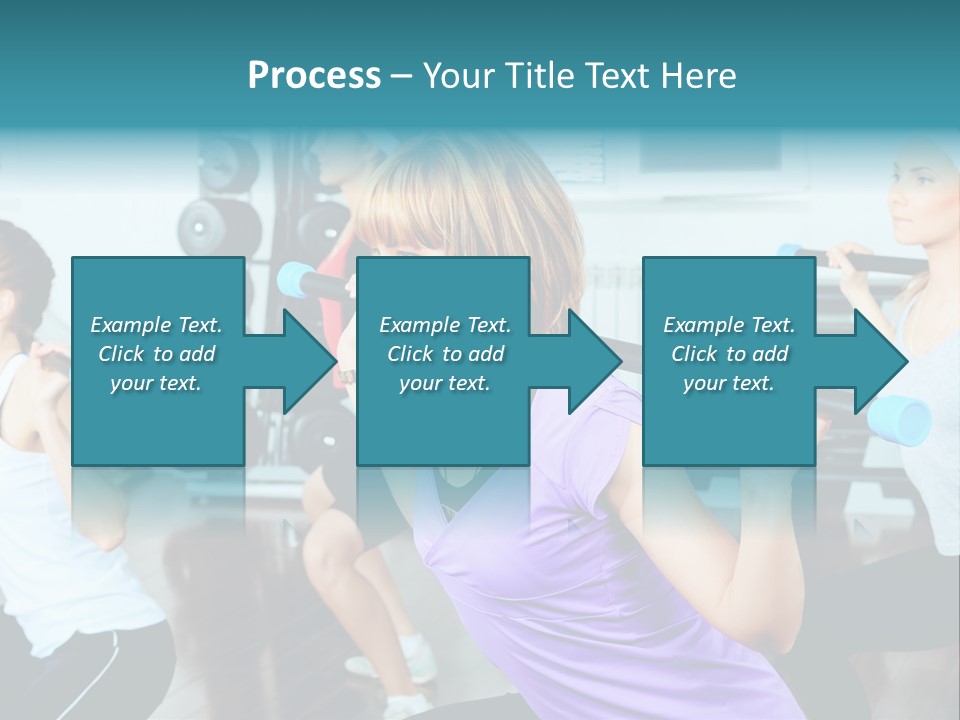 Fitness Effort People PowerPoint Template