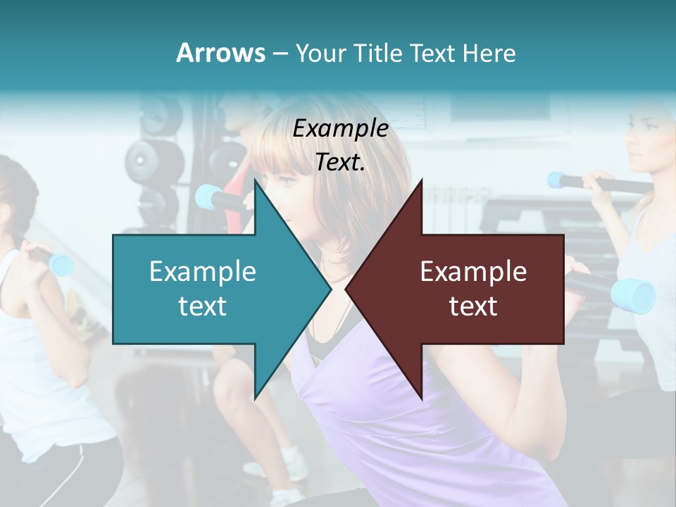 Fitness Effort People PowerPoint Template