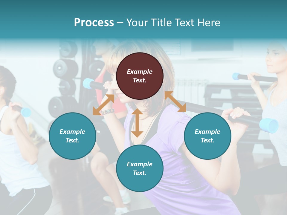 Fitness Effort People PowerPoint Template