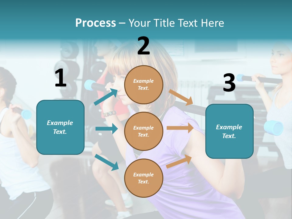 Fitness Effort People PowerPoint Template