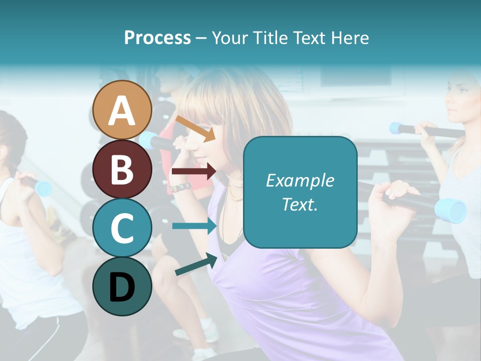 Fitness Effort People PowerPoint Template