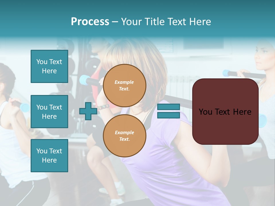 Fitness Effort People PowerPoint Template