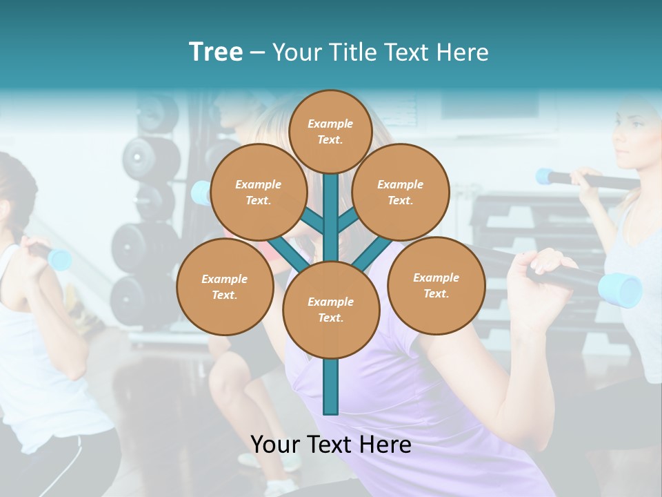 Fitness Effort People PowerPoint Template