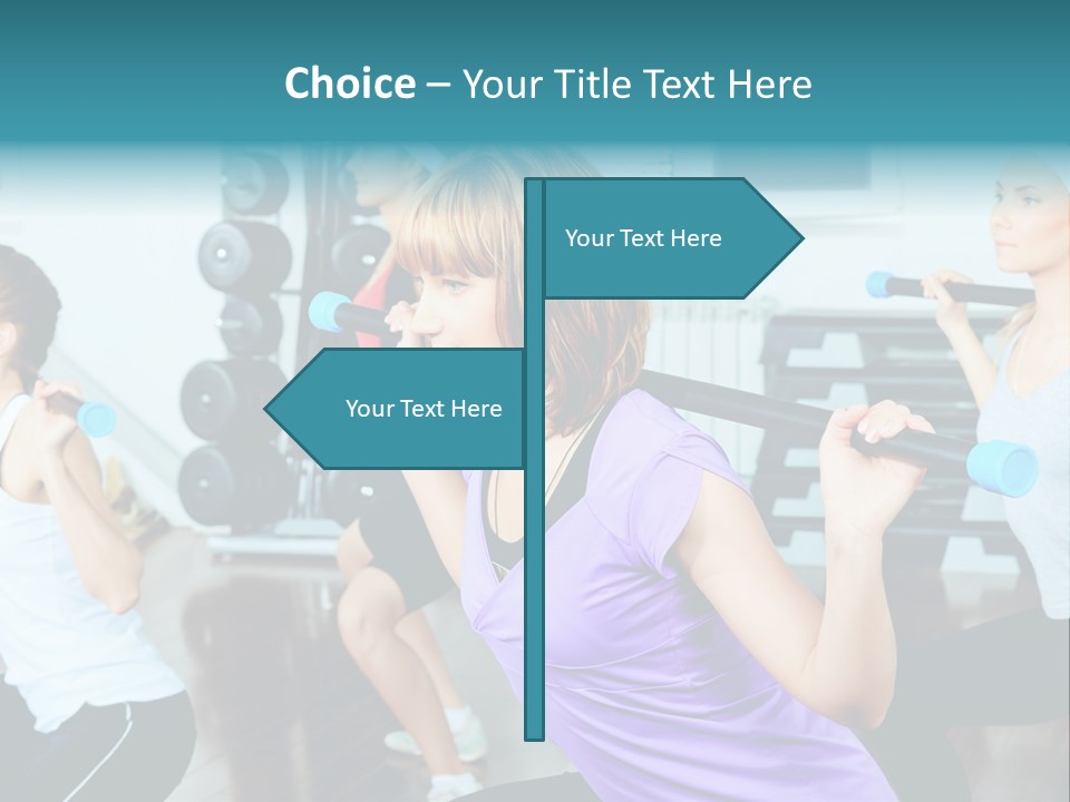 Fitness Effort People PowerPoint Template