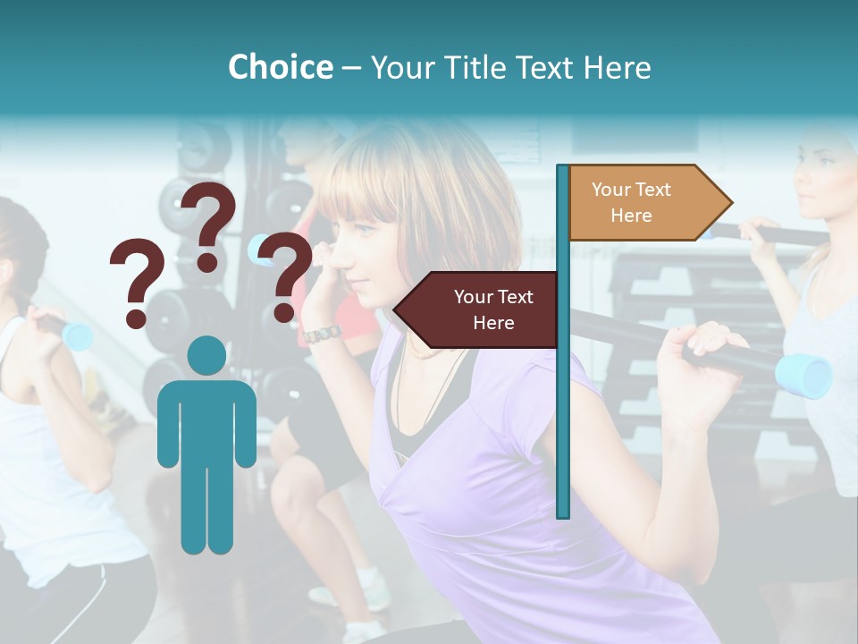 Fitness Effort People PowerPoint Template