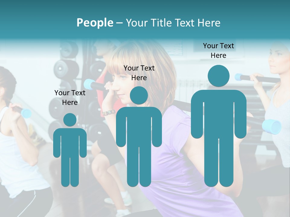 Fitness Effort People PowerPoint Template