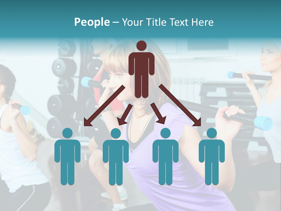 Fitness Effort People PowerPoint Template