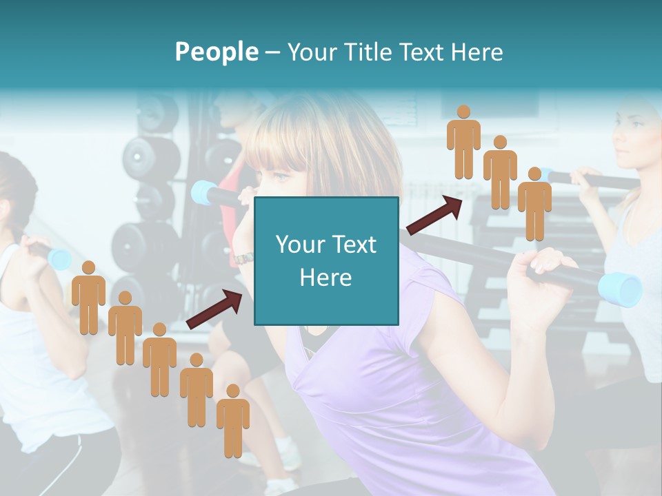 Fitness Effort People PowerPoint Template