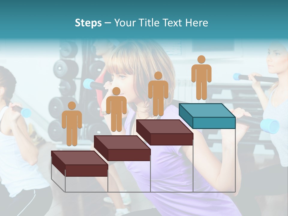 Fitness Effort People PowerPoint Template