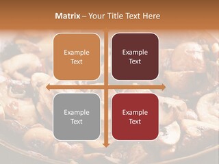 Tapas Mushroom Country PowerPoint Template