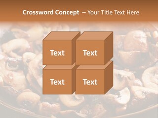 Tapas Mushroom Country PowerPoint Template