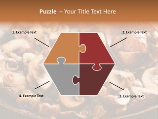 Tapas Mushroom Country PowerPoint Template