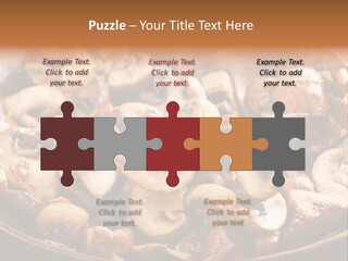 Tapas Mushroom Country PowerPoint Template