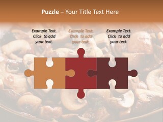 Tapas Mushroom Country PowerPoint Template