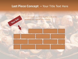 Tapas Mushroom Country PowerPoint Template