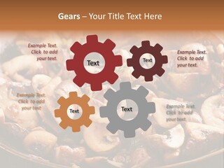 Tapas Mushroom Country PowerPoint Template