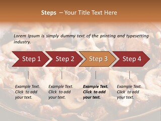 Tapas Mushroom Country PowerPoint Template