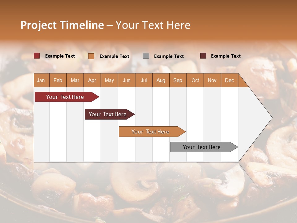 Tapas Mushroom Country PowerPoint Template