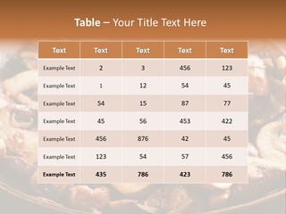 Tapas Mushroom Country PowerPoint Template