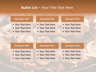 Tapas Mushroom Country PowerPoint Template