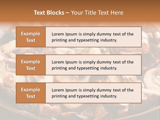 Tapas Mushroom Country PowerPoint Template