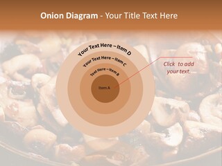 Tapas Mushroom Country PowerPoint Template