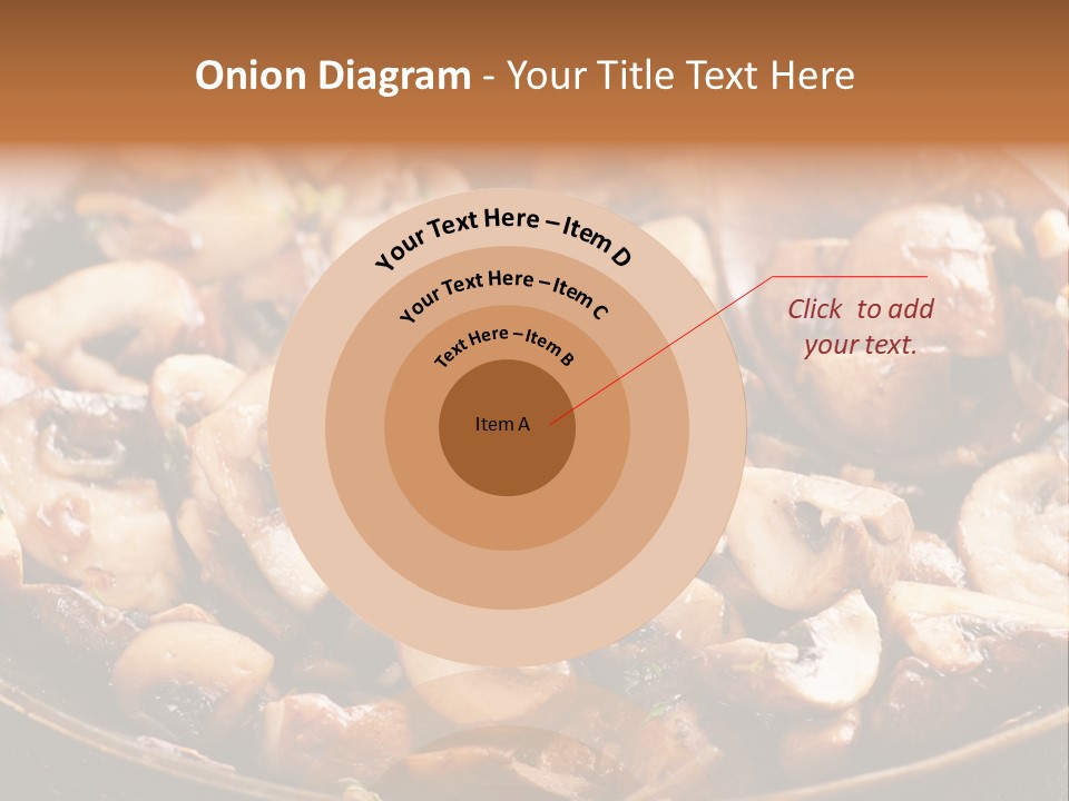 Tapas Mushroom Country PowerPoint Template