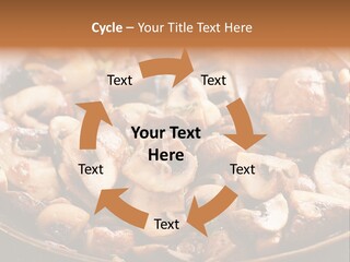 Tapas Mushroom Country PowerPoint Template