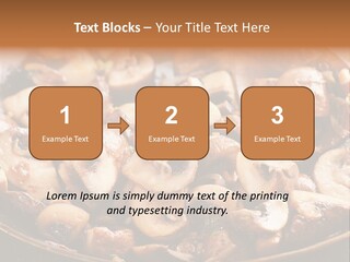 Tapas Mushroom Country PowerPoint Template