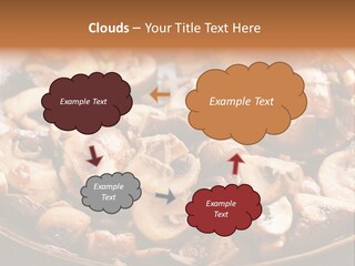 Tapas Mushroom Country PowerPoint Template