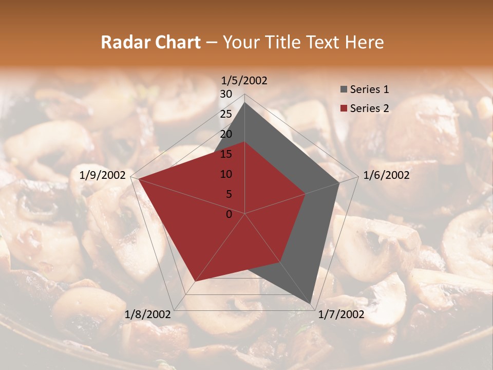 Tapas Mushroom Country PowerPoint Template