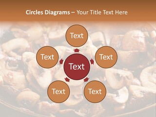 Tapas Mushroom Country PowerPoint Template