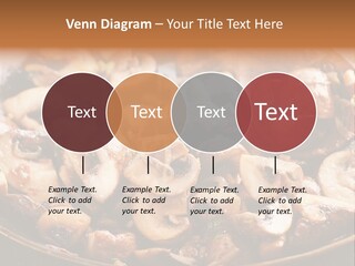 Tapas Mushroom Country PowerPoint Template