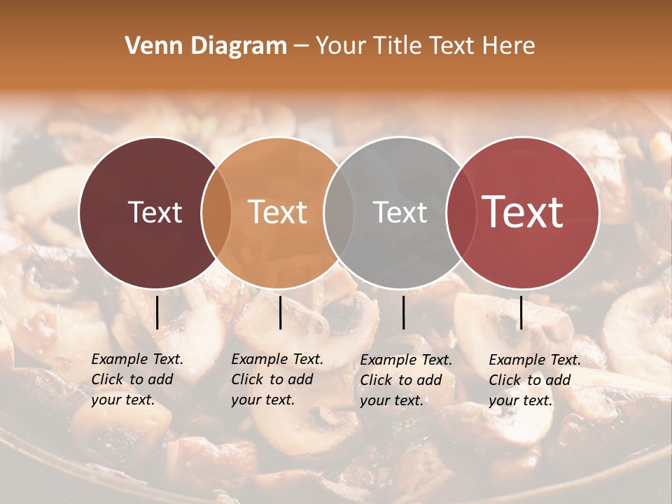 Tapas Mushroom Country PowerPoint Template