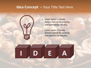 Tapas Mushroom Country PowerPoint Template