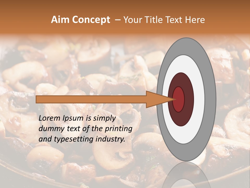 Tapas Mushroom Country PowerPoint Template