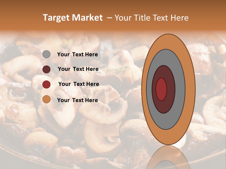 Tapas Mushroom Country PowerPoint Template