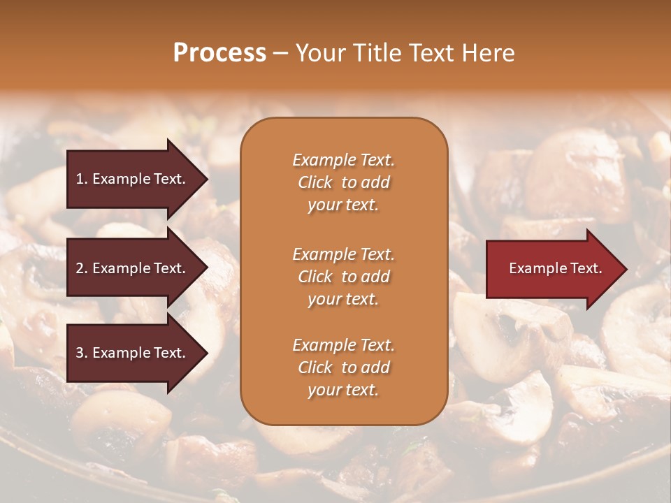 Tapas Mushroom Country PowerPoint Template