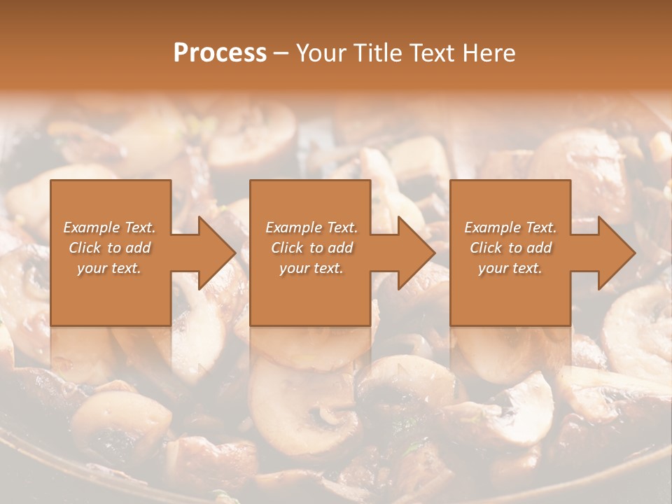 Tapas Mushroom Country PowerPoint Template
