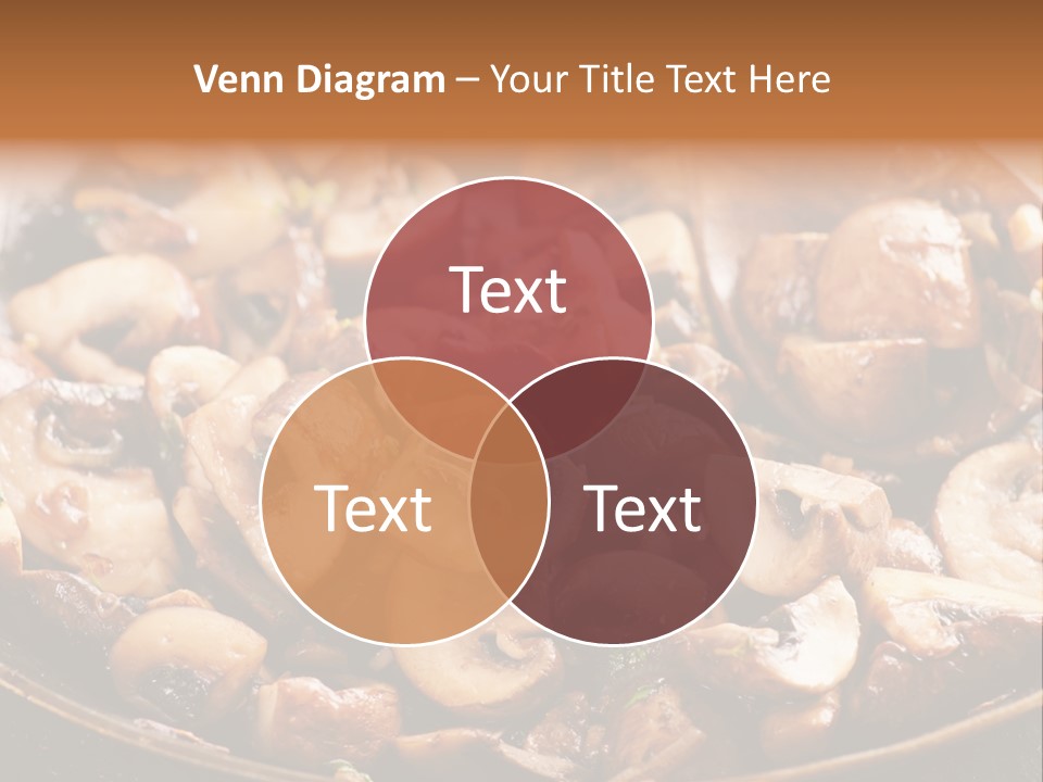 Tapas Mushroom Country PowerPoint Template