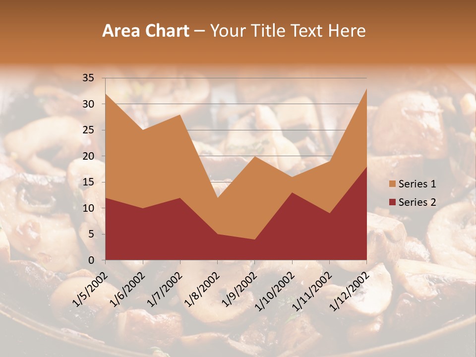 Tapas Mushroom Country PowerPoint Template