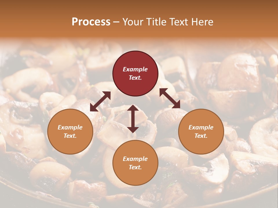 Tapas Mushroom Country PowerPoint Template