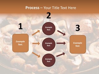Tapas Mushroom Country PowerPoint Template