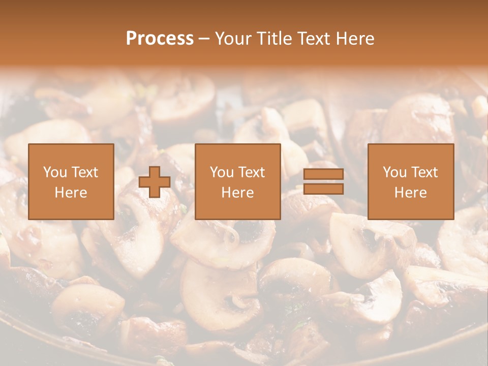 Tapas Mushroom Country PowerPoint Template